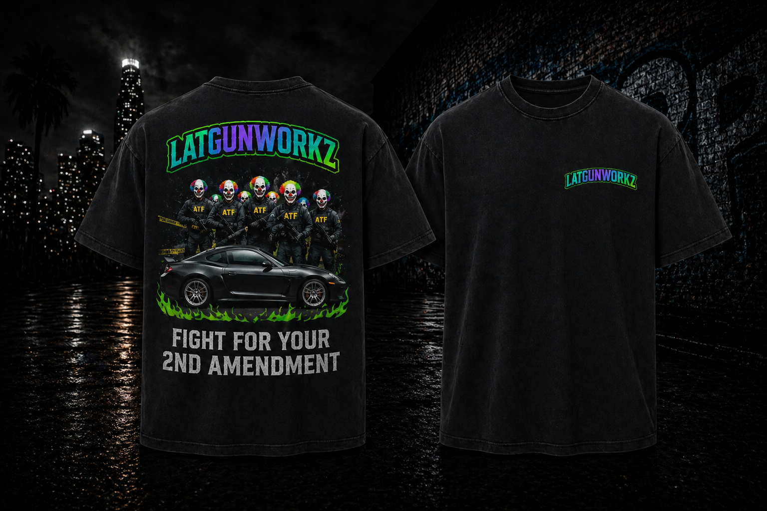 LATGUNWORKZ “Built For The Culture” Heavyweight Tee pre-order